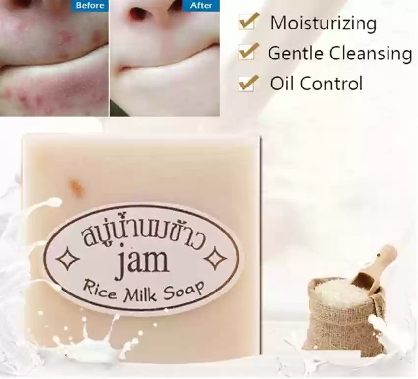 Thailand's Rice Milk Collegan Skin Brightening Soap