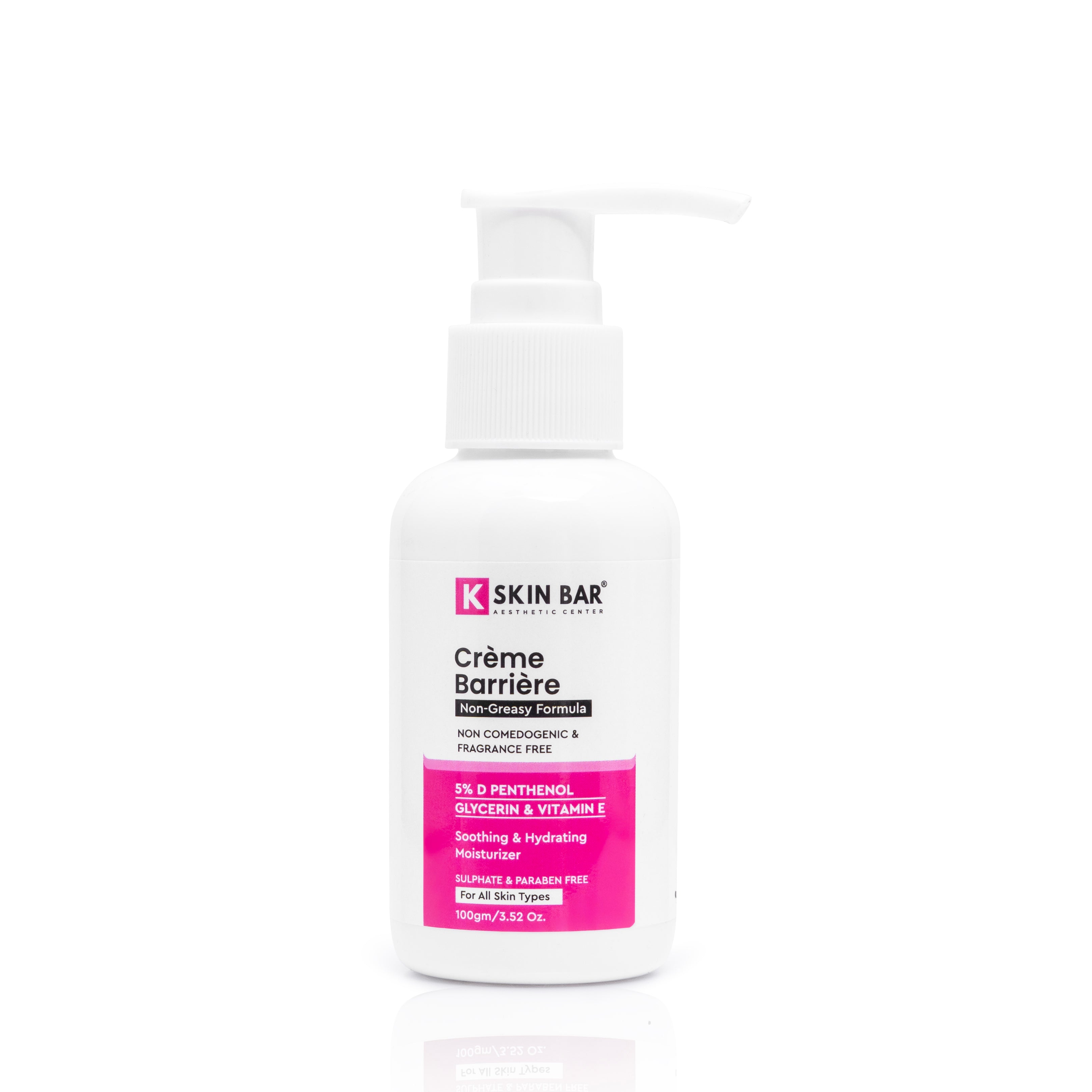 Crème Barrière – Non Greasy Moisturiser with Panthenol