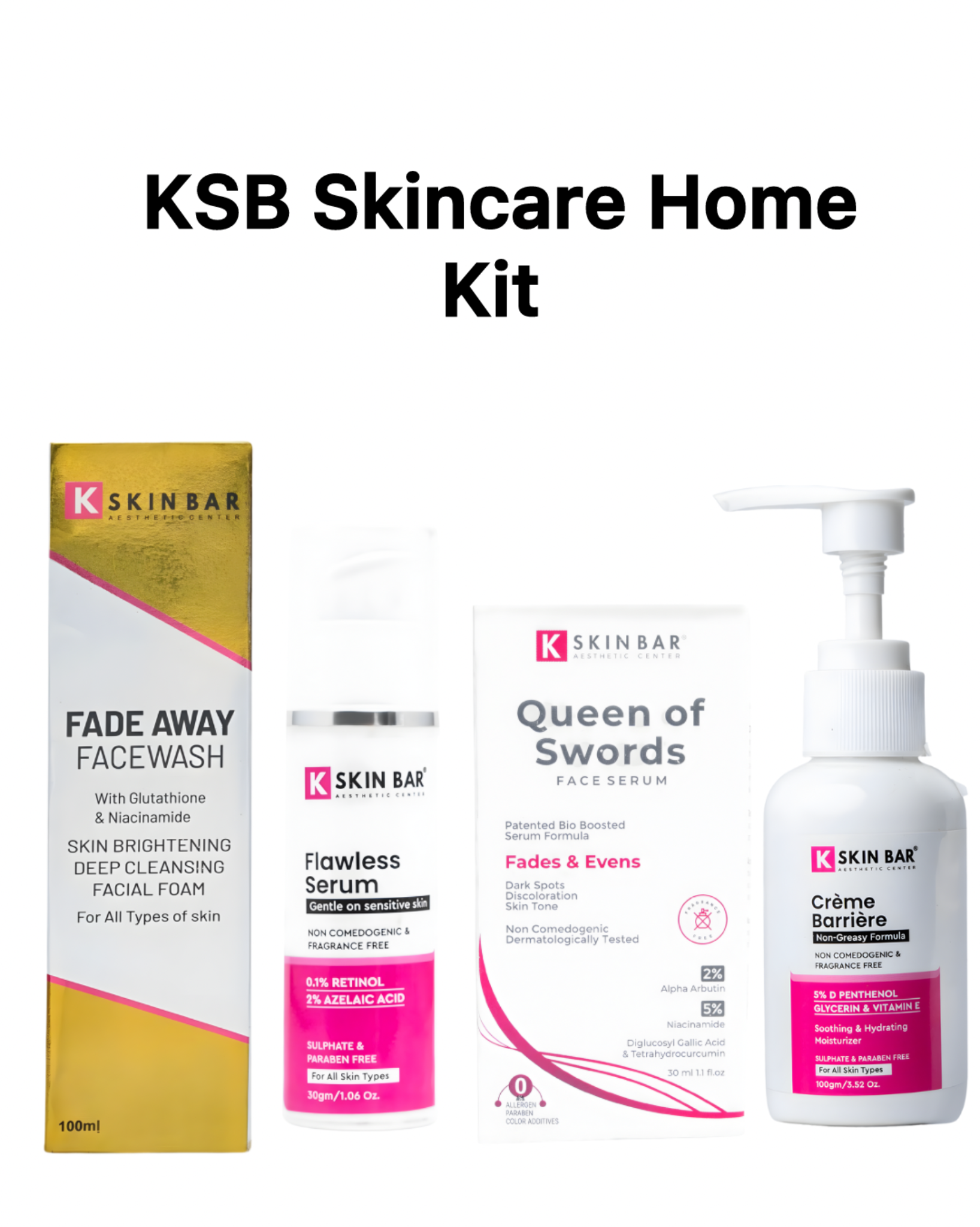 KSB SKINCARE HOME KIT