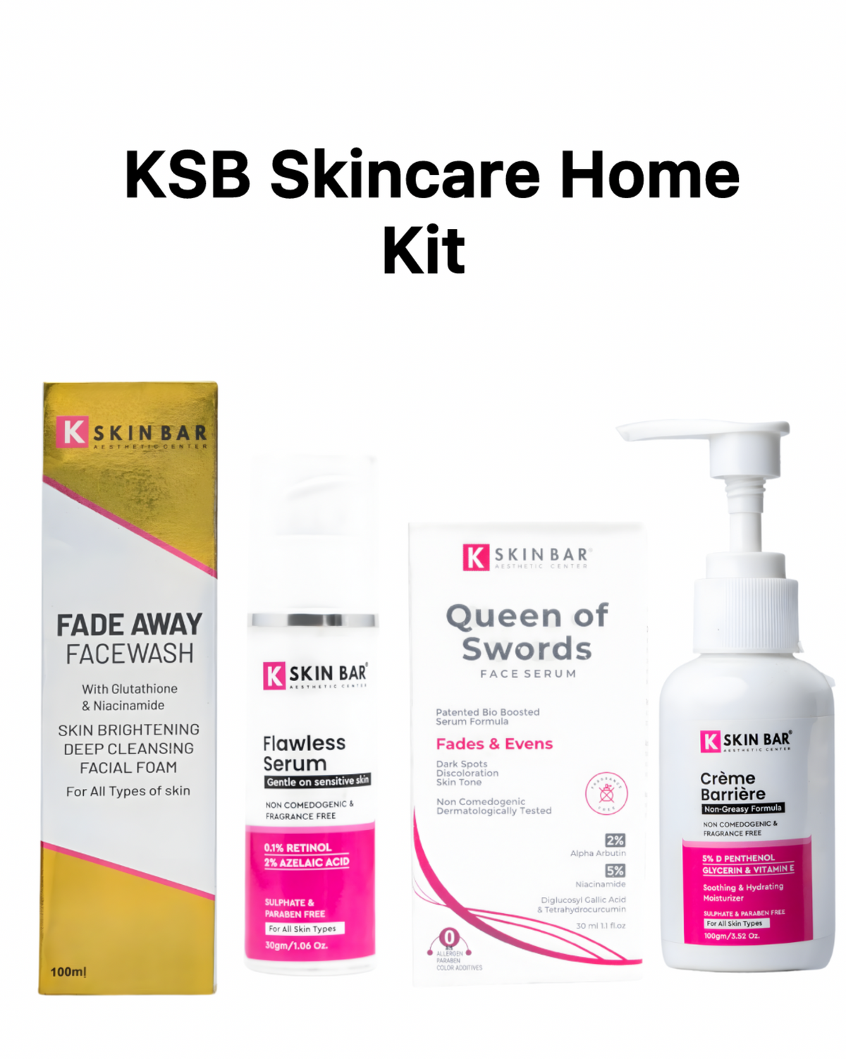 KSB SKINCARE HOME KIT